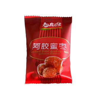 趣品人生阿胶蜜枣金丝枣独立包装无核蜜枣休闲零食无核250克/袋