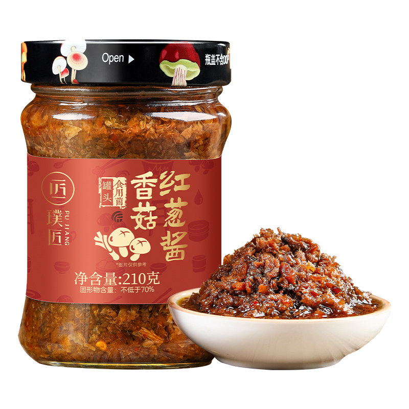 璞匠香菇红葱酱拌饭拌面蘑菇酱