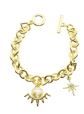 欧美时尚夸张百搭复古女硬币亮片