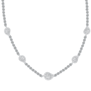 卓蝶珠宝设计款可调节镶钻锁骨链ins风choker链女式纯银短项链