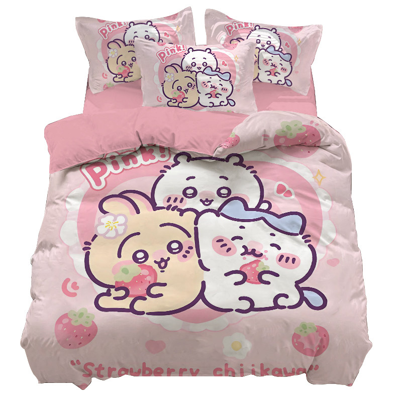 Chiikawa全棉儿童四件套床品套件/四件套/多