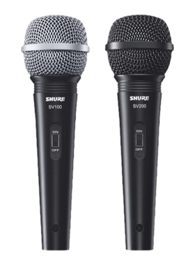 shure/舒尔SV100SV200动圈话筒