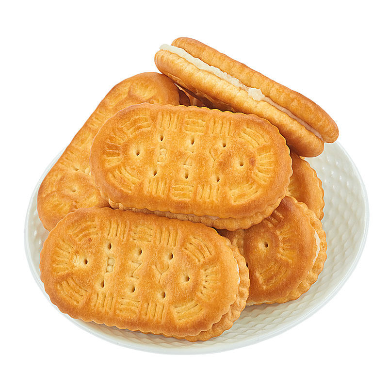 老式怀旧夹心饼干8090后童年网红零食早餐独立包装传统散装桂圆味