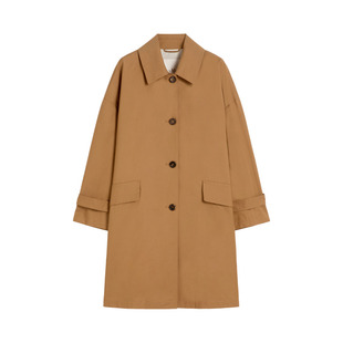 【春夏礼遇】MaxMara 2026春夏女装棉质混纺风衣外套9021036406&