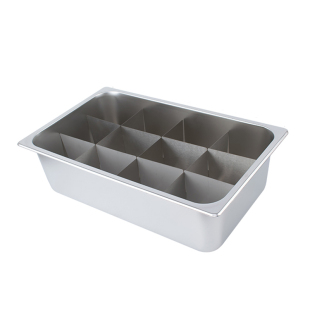 关东煮锅商用煤气摆摊九宫格麻辣烫锅隔板专用锅关东煮格子盆单锅