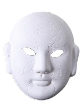 京剧diy脸谱手工空白面具亲子