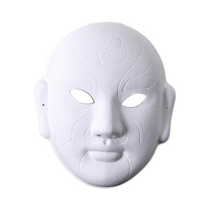 京剧diy脸谱手工空白面具亲子