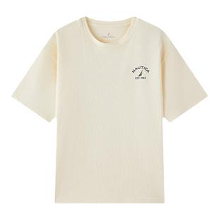 【儿童基本款】NAUTICA童装 男童女童短袖T恤夏季打底衫纯棉宽松