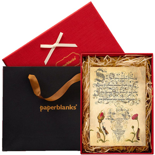 paperblanks佩兰克欢喜礼盒笔记本套装文艺精致学生520情人节生日礼物手账手帐本本子日记本送男女朋友礼品