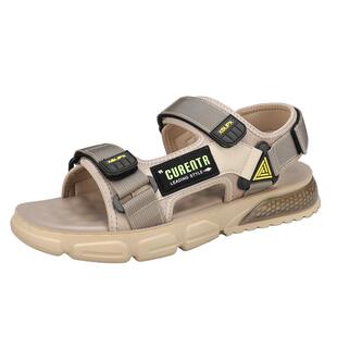 凉鞋男夏季外穿防滑涉水溯溪沙滩鞋男士运动耐磨软底司机开车凉拖