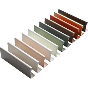 隐藏同色U705/羊绒灰隐形拉手免打孔抽屉橱柜衣柜门缝拉手把 白色