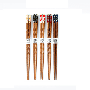 高品质家用实木筷子专人专用分餐铁刀木防滑防霉高颜值厨房餐具