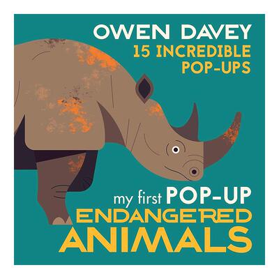 【现货】【立体书】濒危动物英文儿童立体进口原版书精装My First Pop-Up Endangered Animals Owen Davey著Walker Books UK出版