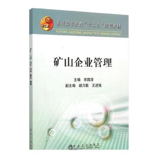 【正版书包邮】矿山企业管理李国清胡乃联王进强冶金工业出版社