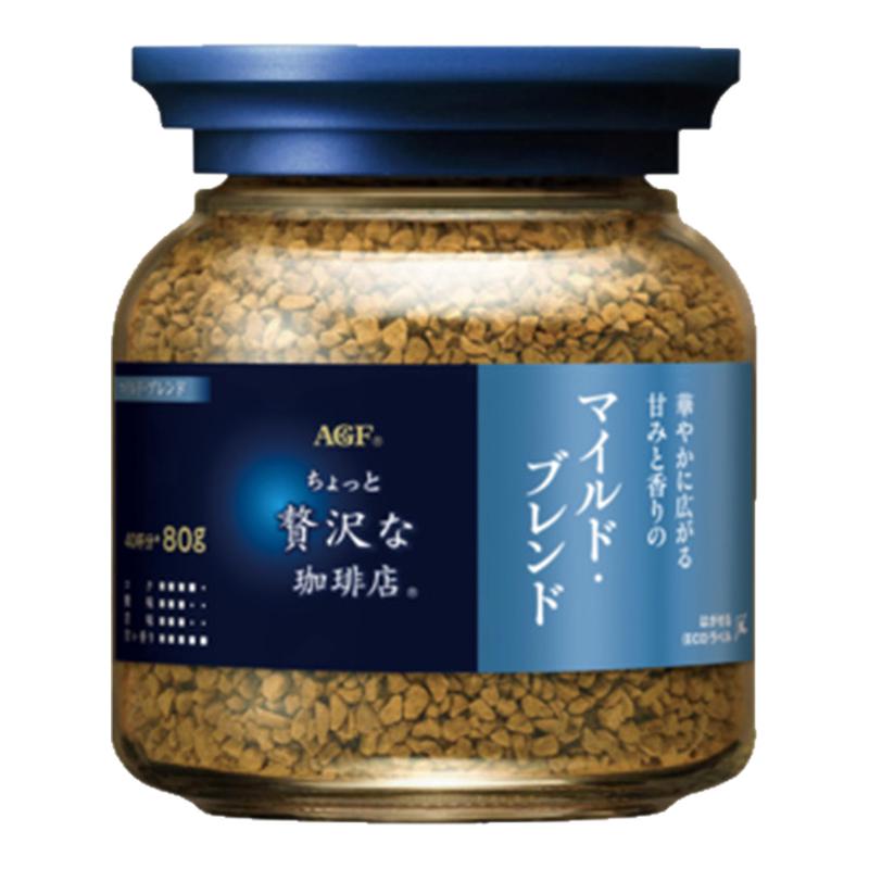 【好物体验专享】AGF咖啡蓝金速溶咖啡