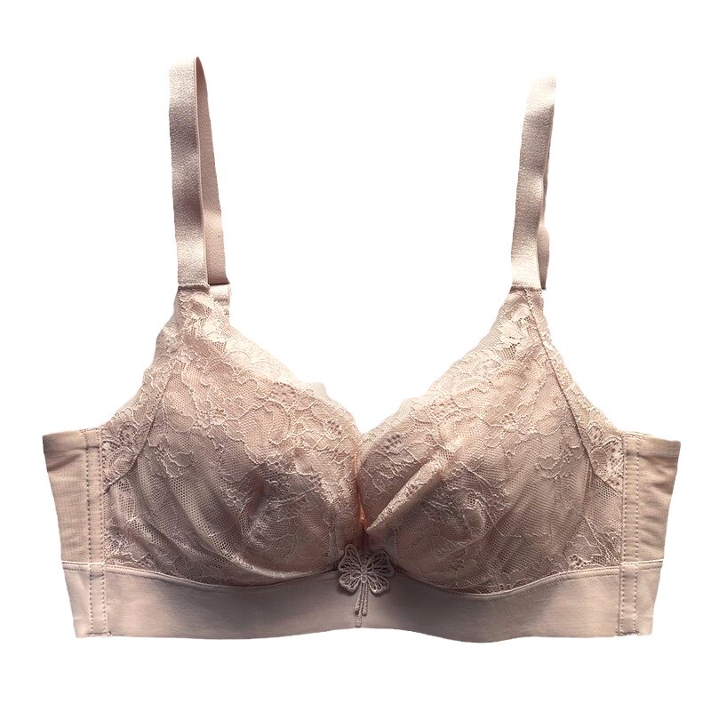 美思u形美背内衣聚拢防下垂收副乳调整软钢圈薄款性感文胸FC0356