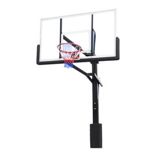 篮球架埋地式户外标准篮球架室外成人比赛训练标准型液压式蓝球架
