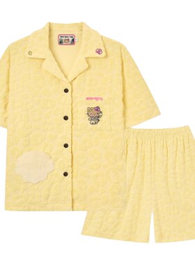 tbh野兽派提花毛巾布家居服