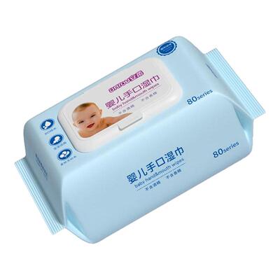 婴儿专用湿巾加厚珍珠纹清洁湿巾