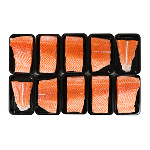 法罗皇冠三文鱼整条冰鲜进口刺身生鱼片即食海鲜新鲜鲑鱼丹麦挪威