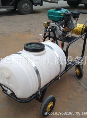 手推式100L200L 300L柴油打药机电启动 农用汽油动力打药机