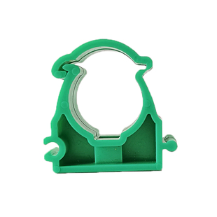 黄色灰色ppr管卡水管卡子4分20 25管u型卡扣燃气管塑料管卡32排卡