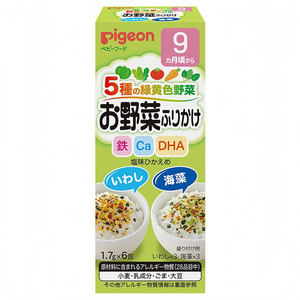 日本贝亲海苔碎拌饭料9个月+
