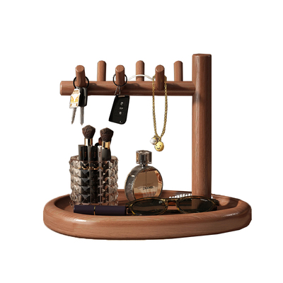 【实木】入户门玄关钥匙置物架