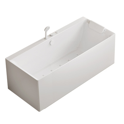 九牧亚克力按摩保温三裙边浴缸