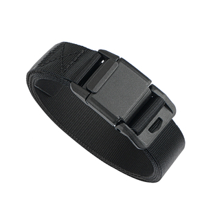 2.5cm细窄磁吸快脱卡扣腰带可隆调松紧无弹无金属户外轻量化皮带