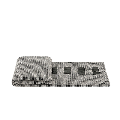 柏洛斯样板间酒店别墅床尾搭毯