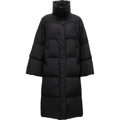 ONLY舒适纯色长款羽绒服