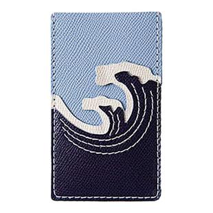 新款蠢小鱼手工超薄卡包diy短款多卡位真皮卡片包大容量女名片夹