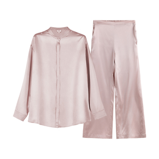 刘敏涛同款』丝侬中式真丝睡衣女士立领气质国风丝绸桑蚕丝家居服