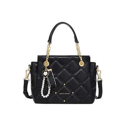 Cnoles蔻一新年礼物送女友菱格手提包女2025新款高级感单肩斜挎包