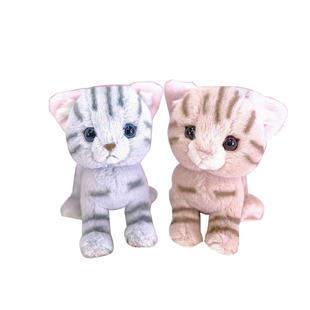 日本购正品sunlemon kitten小猫咪猫猫仿真玩偶公仔毛绒玩具猫