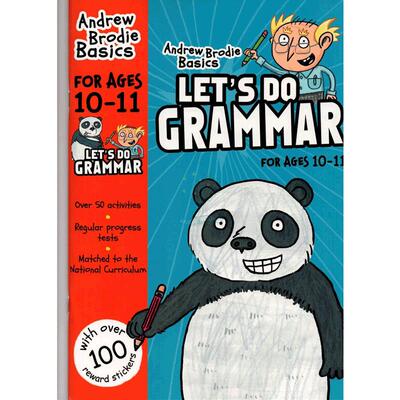 一起学语法10-11 let's do grammar 英文原版 原版英国小学语法练习册 纯全英文版正版原著进口原版英语书籍