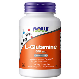【自营】NOW左旋谷氨酰胺L-Glutamine健身肌肉肠胃营养补剂500mg