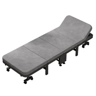 办公室午休折叠床单人便携式硬板床家用陪护床简易行军床午睡神器