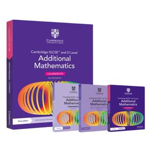0606考试Cambridge IGCSE and O Level Additional Mathematics 学生书/练习册 附加数学新版含在线电子书激活码9781009341837