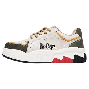 Lee Cooper【谢彬彬同款】厚底增高板鞋男女款春秋新款休闲情侣鞋