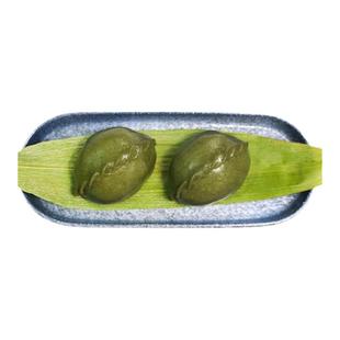 浙江衢州手工清明果艾草青团子 龙游芝麻米粿辣味粗粮早餐菜粿