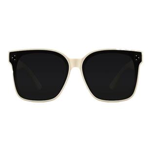 白框套镜墨镜女近视专用海边户外开车偏光防晒防紫外线太阳眼镜