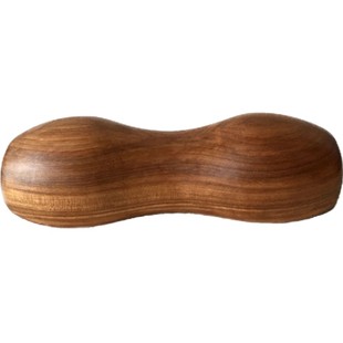 实木枕头颈椎枕修复颈椎脊椎睡觉专用硬枕木质反弓圆柱枕木头枕头