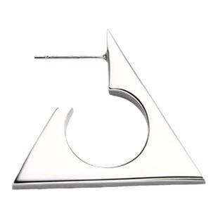 耳钉女小众设计感高级冷淡风欧美时尚个性几何三角耳环银针耳饰夏