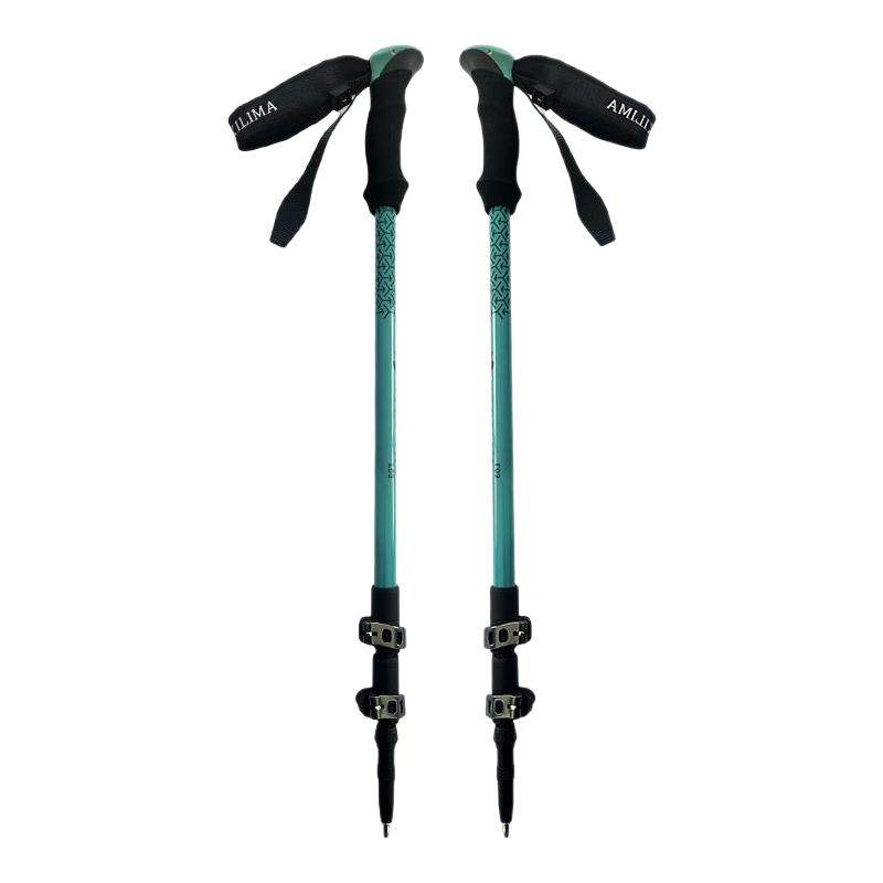 KILIMA乞力马L03登山杖铝合金伸缩金属卡扣男女防滑户外爬山徒步