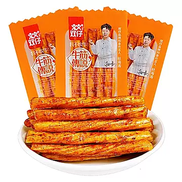 【双仔】牛筋辣条+臭干子辣条20包