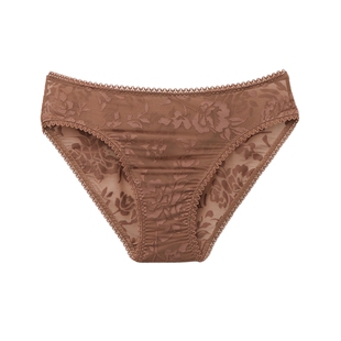 Intimissimi意舒漫女士柔软复古花卉印花性感热辣包臀内裤SID2583