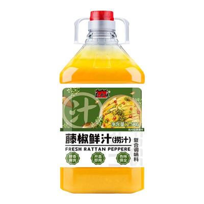 藤椒鲜汁椒麻鸡汁椒麻凉拌汁5斤