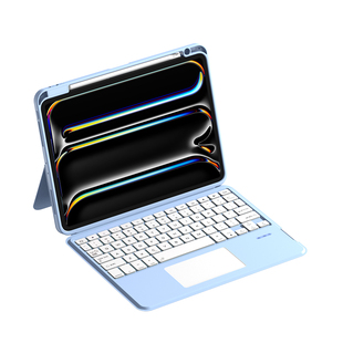 适用于苹果ipadair5妙控键盘iPadPro11寸2022蓝牙10代2021保护套air4平板3磁吸9一体式笔槽mini6无线鼠标套装